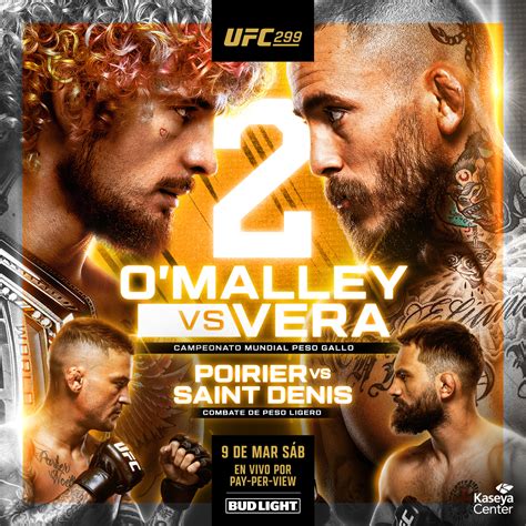 UFC 299: Poirier vs Saint.
